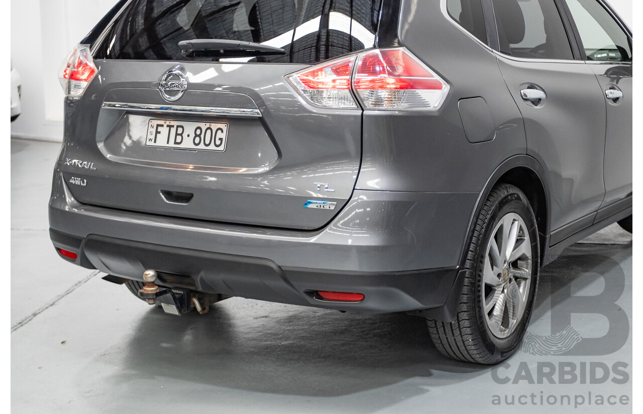 02/2017 Nissan X-Trail TL (4WD) T32 4D Wagon Gun Grey Turbo Diesel 1.6L