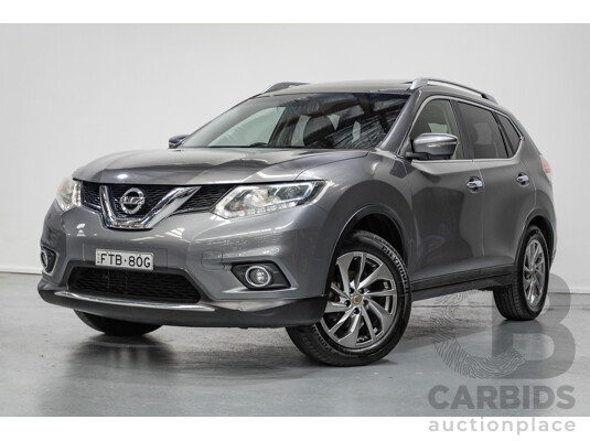 02/2017 Nissan X-Trail TL (4WD) T32 4D Wagon Gun Grey Turbo Diesel 1.6L