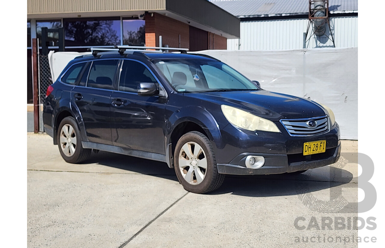 4/2010 Subaru Outback 3.6R MY10 4d Wagon Grey 3.6L