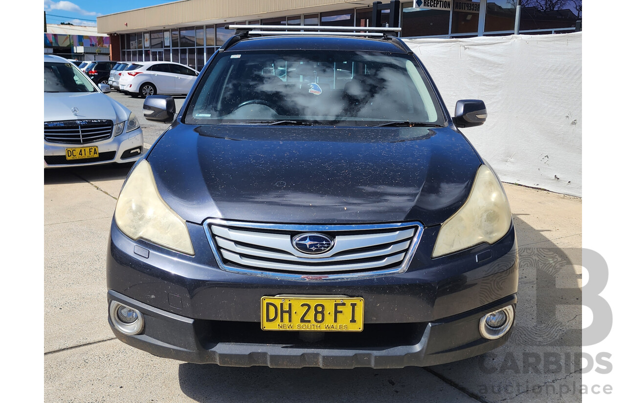 4/2010 Subaru Outback 3.6R MY10 4d Wagon Grey 3.6L