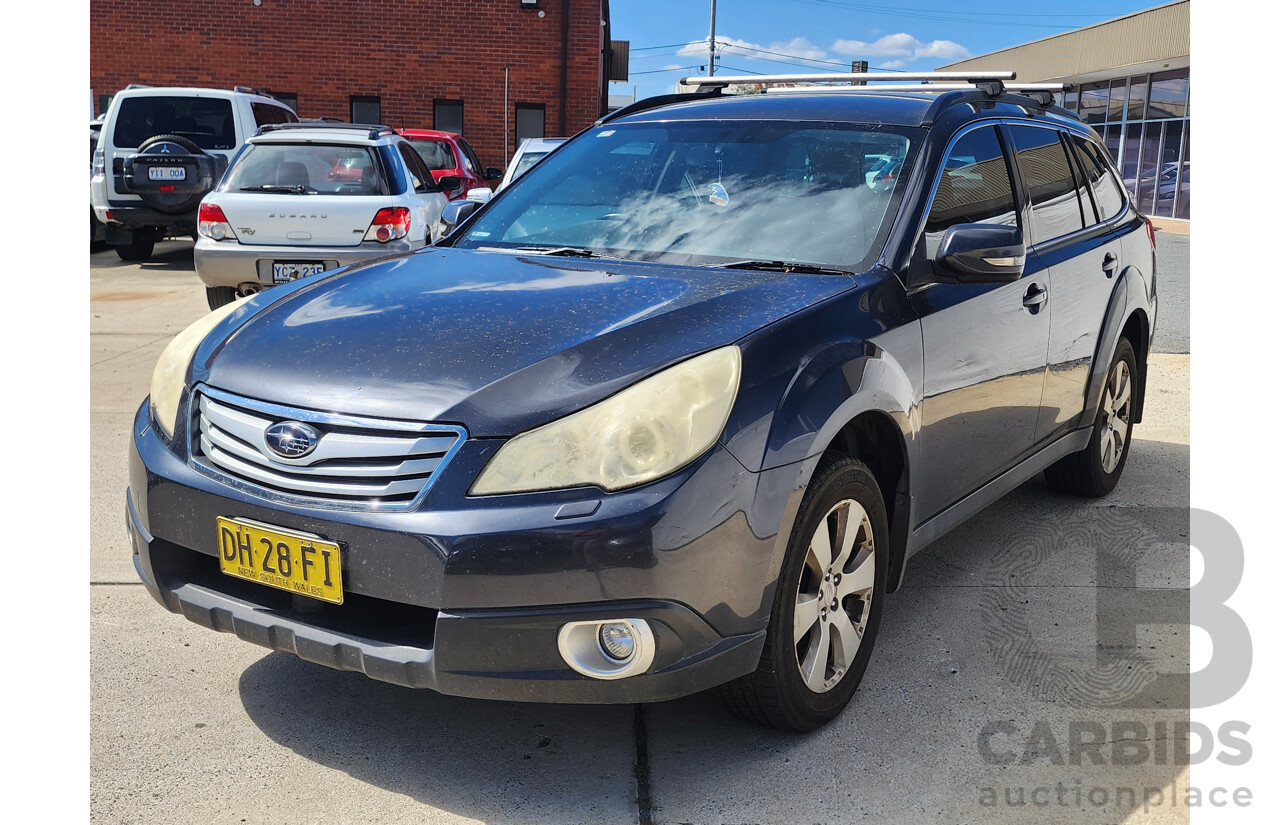 4/2010 Subaru Outback 3.6R MY10 4d Wagon Grey 3.6L