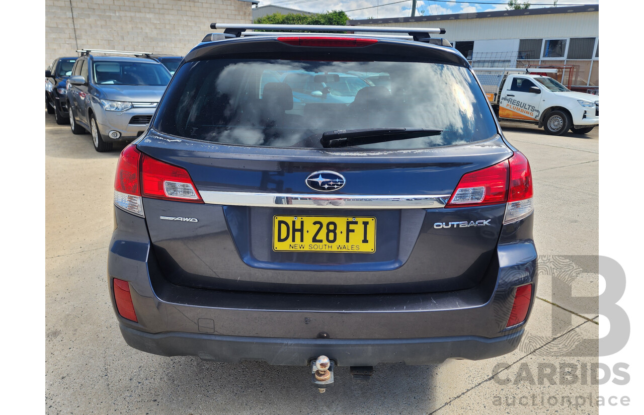 4/2010 Subaru Outback 3.6R MY10 4d Wagon Grey 3.6L