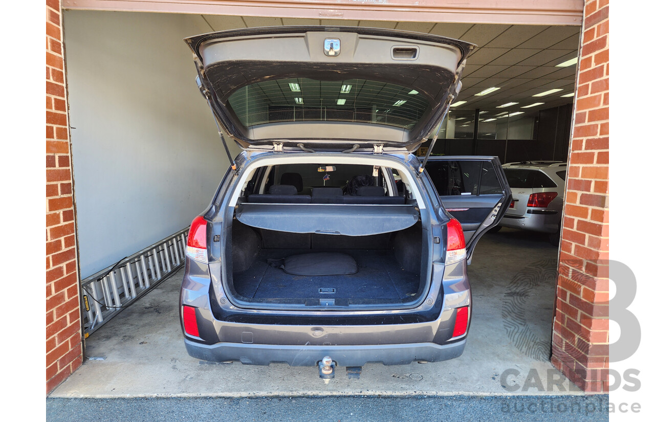 4/2010 Subaru Outback 3.6R MY10 4d Wagon Grey 3.6L