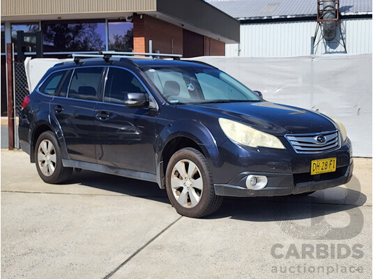 4/2010 Subaru Outback 3.6R MY10 4d Wagon Grey 3.6L