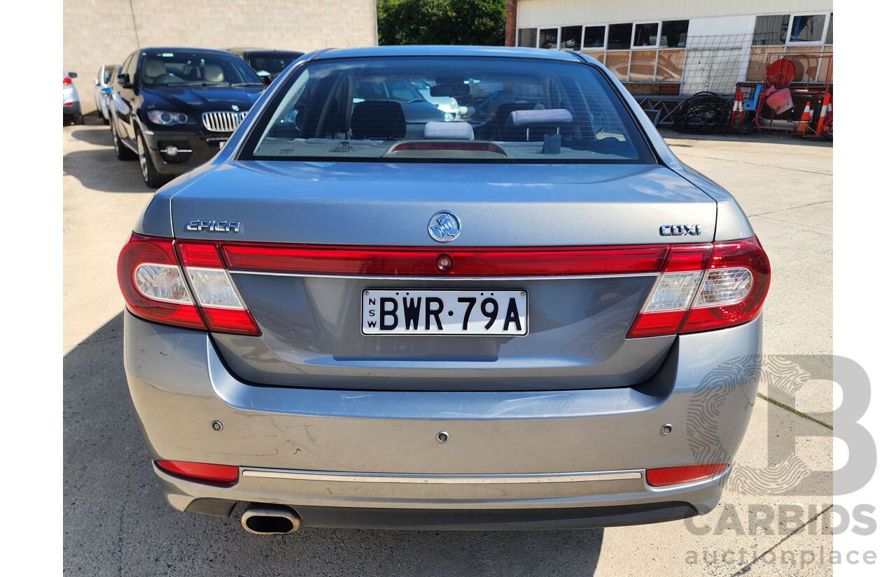 3/2011 Holden Epica CDXi EP MY11 4d Sedan Grey 2.5L