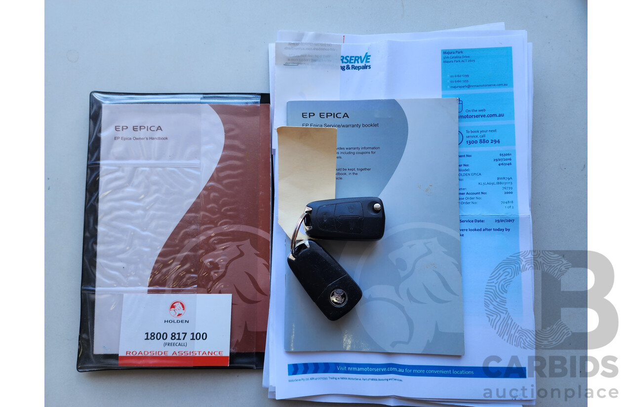 3/2011 Holden Epica CDXi EP MY11 4d Sedan Grey 2.5L