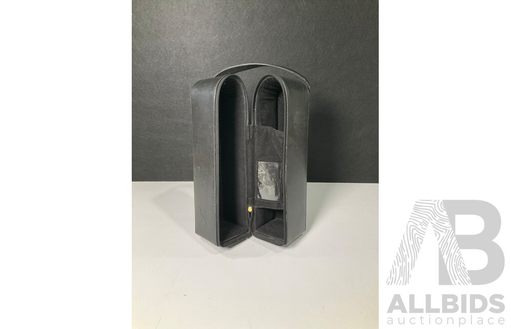 Leather Wine Bottle Split Case