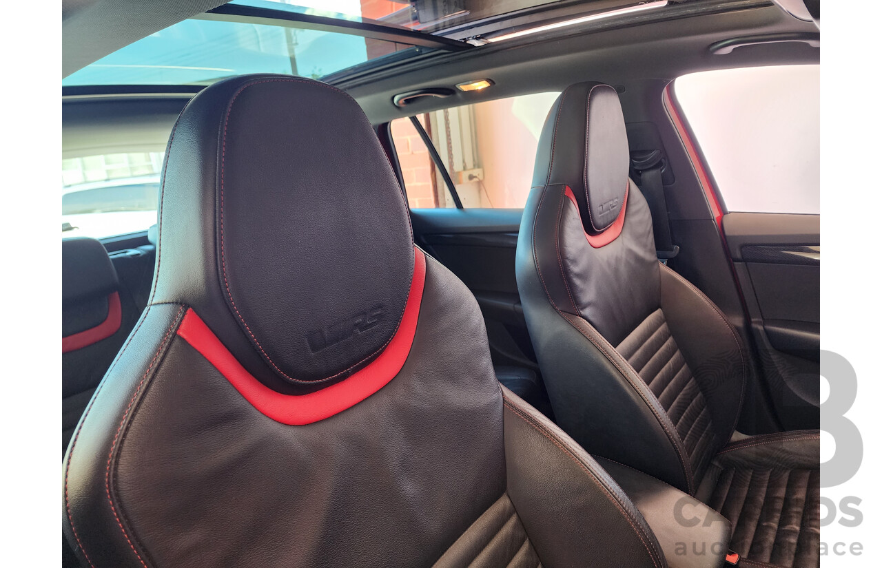 2/2015 Skoda Octavia RS 162 TSI NE MY15 4d Wagon Red 2.0L