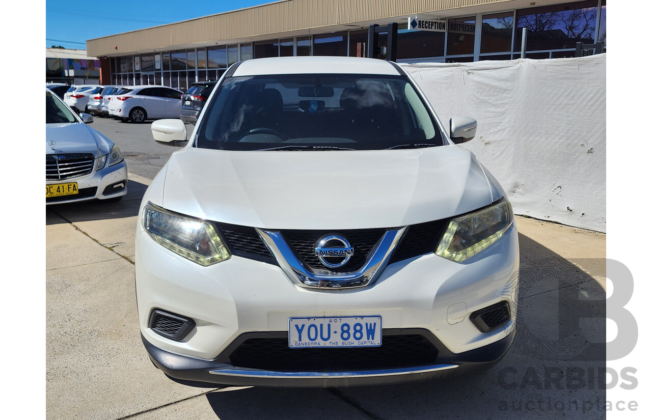 3/2014 Nissan X-Trail ST (4x4) T32 4d Wagon White 2.5L
