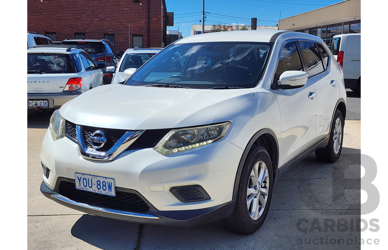 3/2014 Nissan X-Trail ST (4x4) T32 4d Wagon White 2.5L