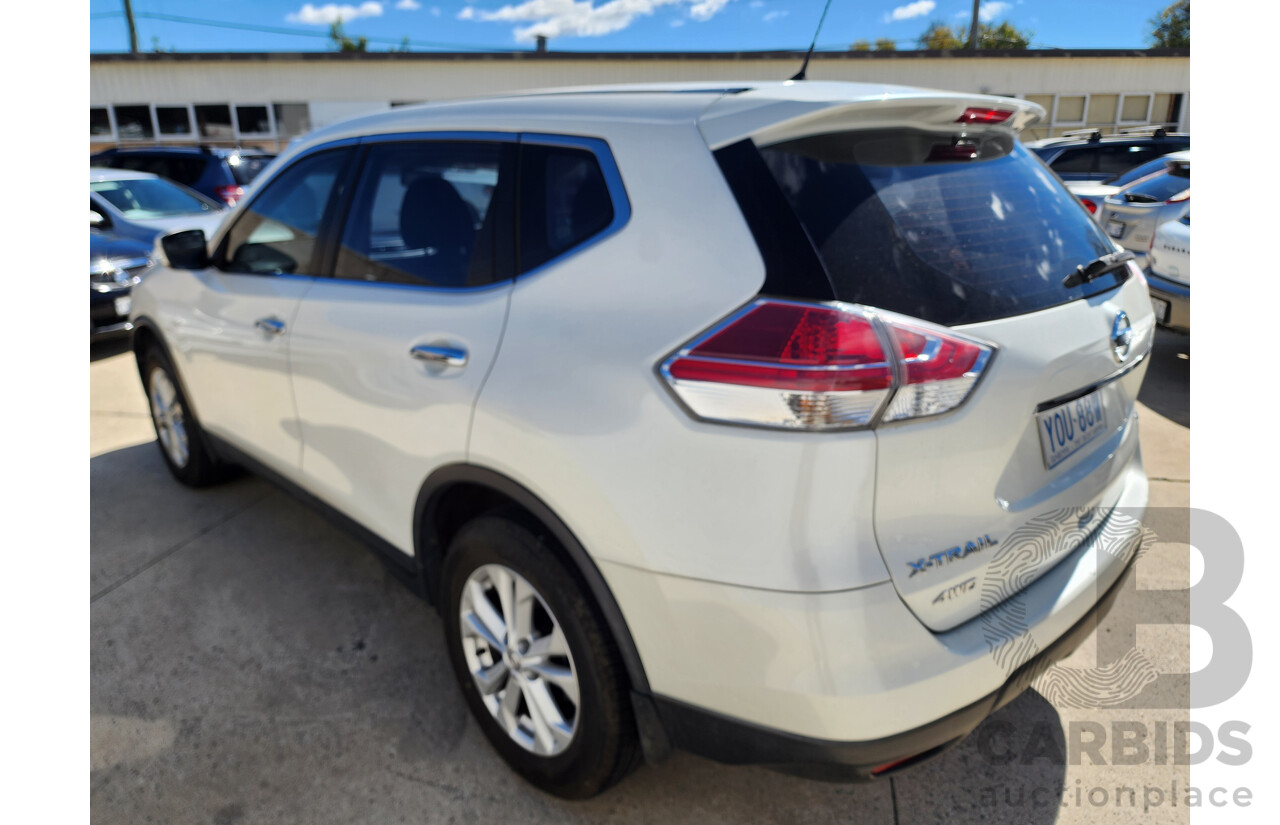 3/2014 Nissan X-Trail ST (4x4) T32 4d Wagon White 2.5L
