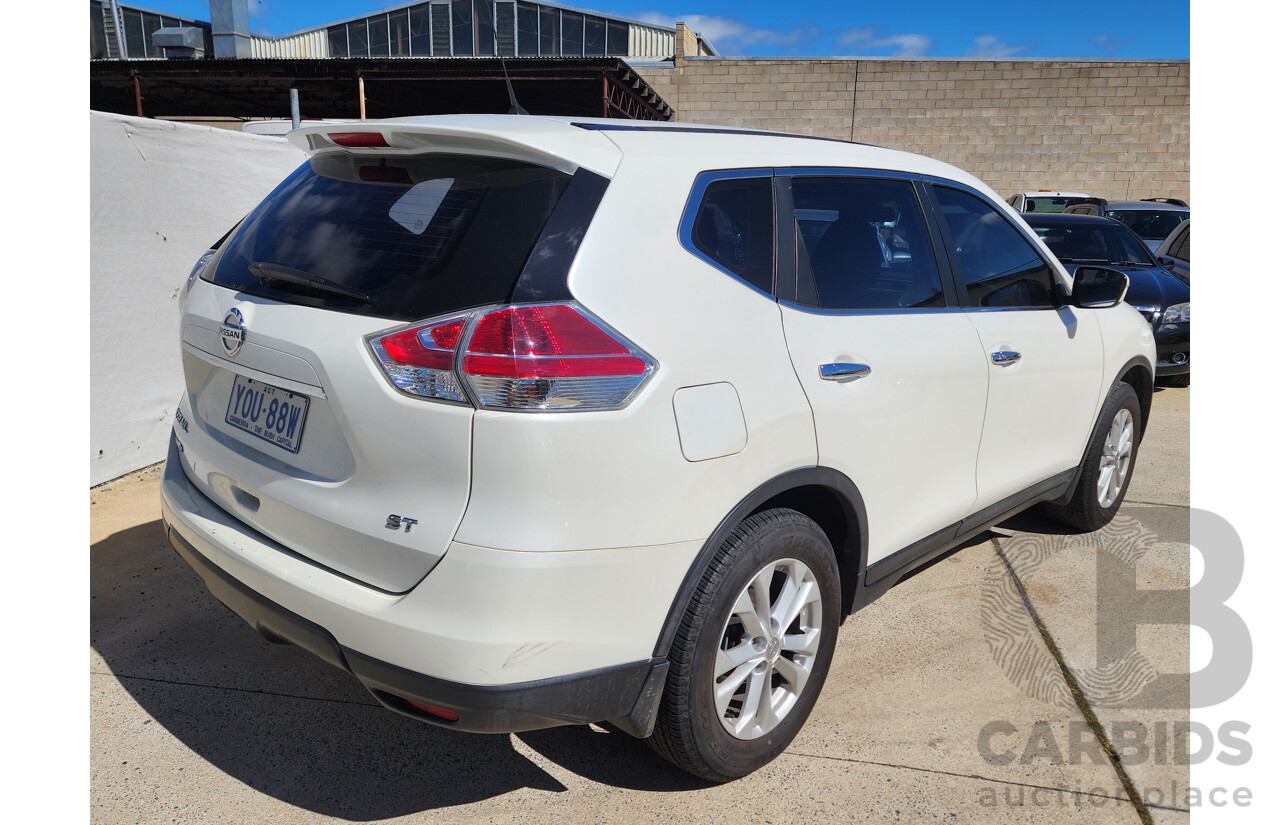 3/2014 Nissan X-Trail ST (4x4) T32 4d Wagon White 2.5L