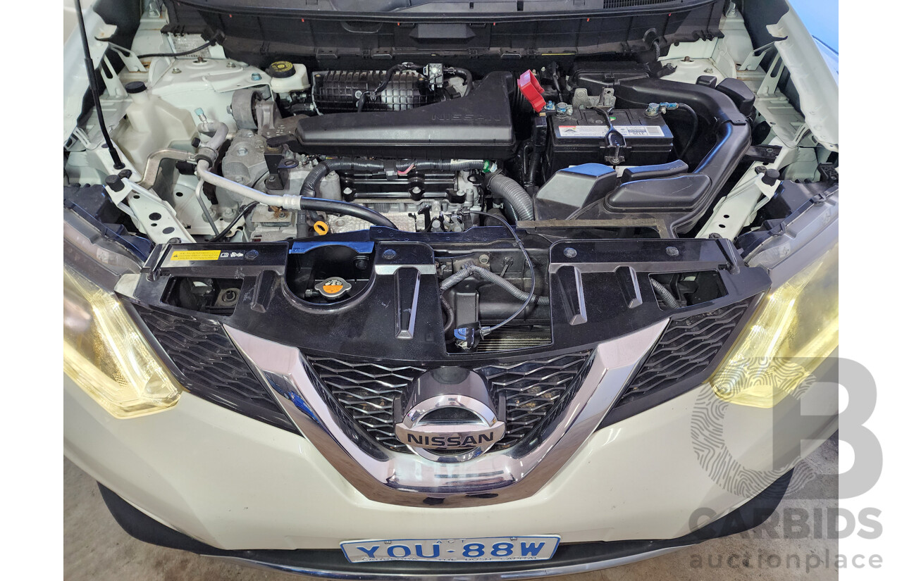 3/2014 Nissan X-Trail ST (4x4) T32 4d Wagon White 2.5L