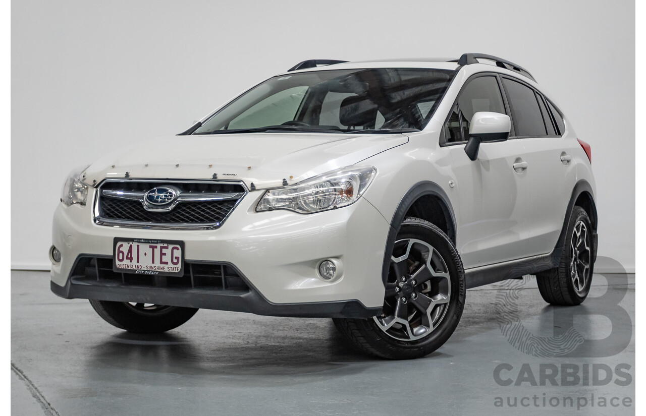 07/2013 Subaru XV 2.0i-L (AWD) MY13 4D Wagon White 2.0L