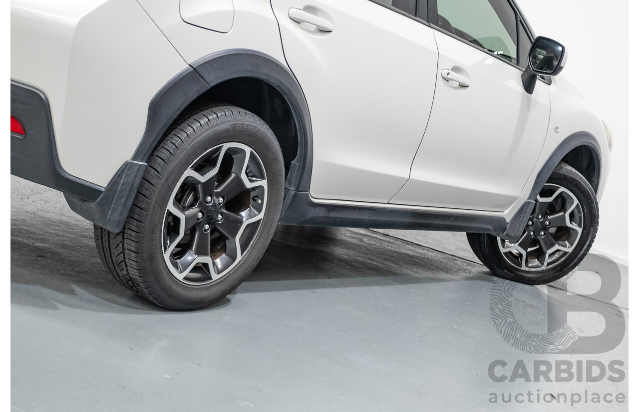 07/2013 Subaru XV 2.0i-L (AWD) MY13 4D Wagon White 2.0L