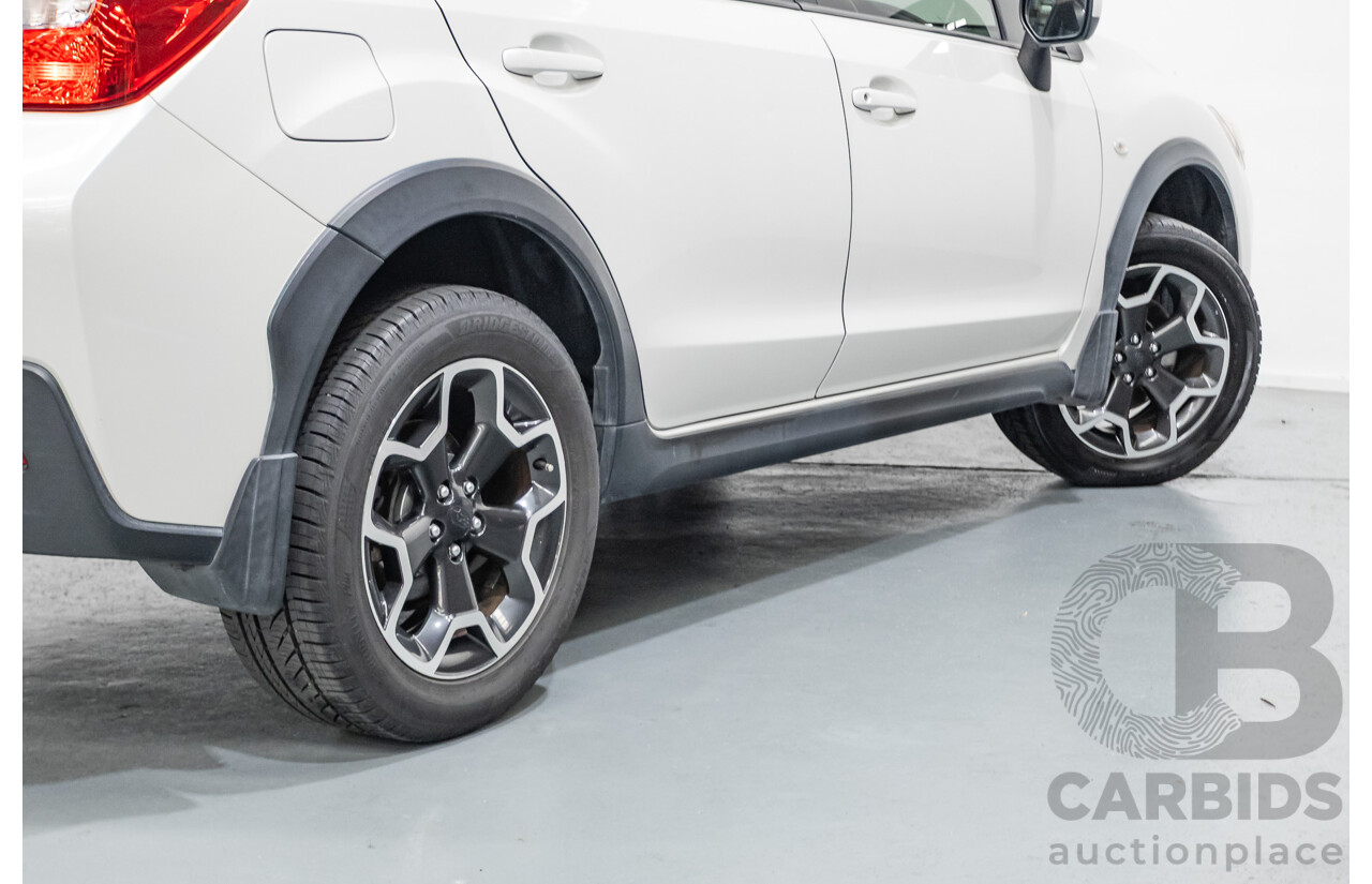 07/2013 Subaru XV 2.0i-L (AWD) MY13 4D Wagon White 2.0L