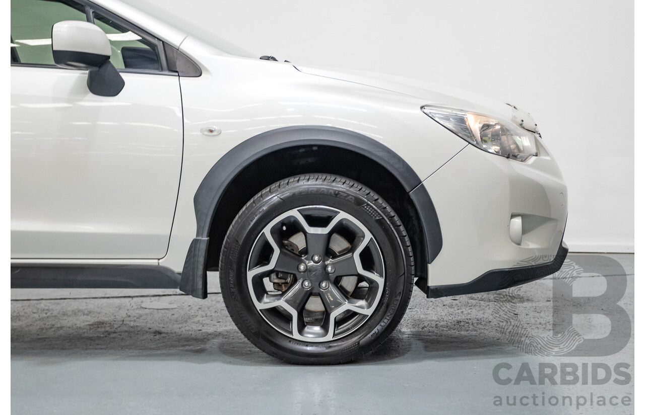 07/2013 Subaru XV 2.0i-L (AWD) MY13 4D Wagon White 2.0L