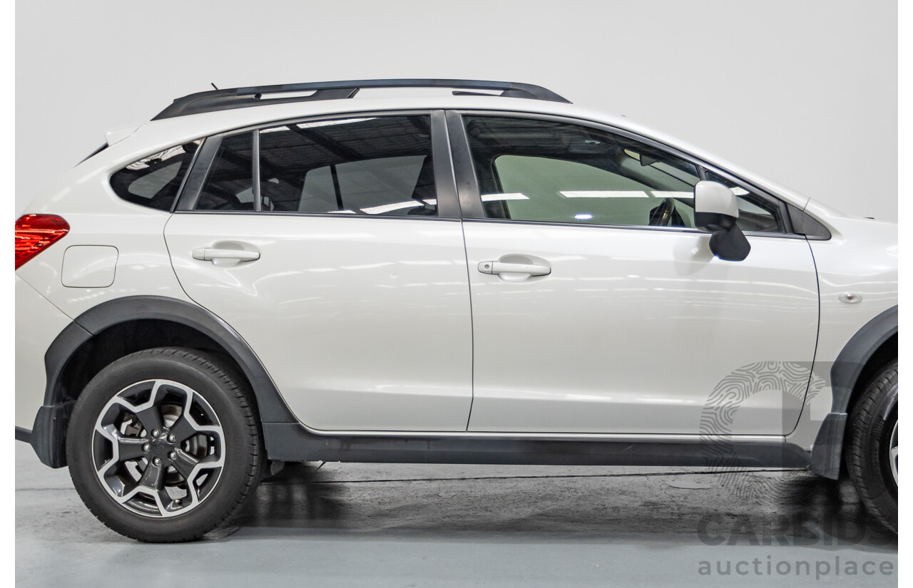 07/2013 Subaru XV 2.0i-L (AWD) MY13 4D Wagon White 2.0L