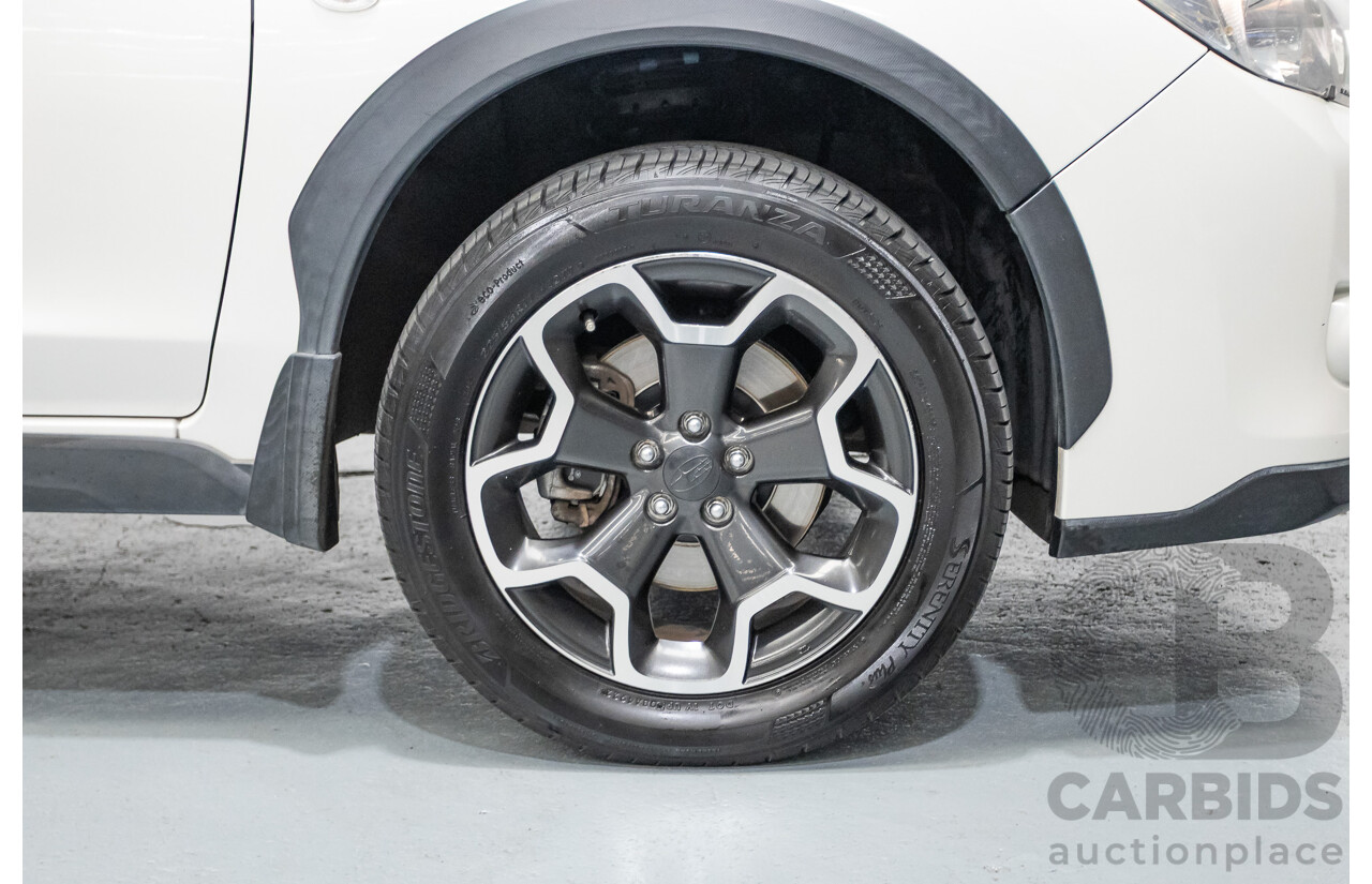 07/2013 Subaru XV 2.0i-L (AWD) MY13 4D Wagon White 2.0L