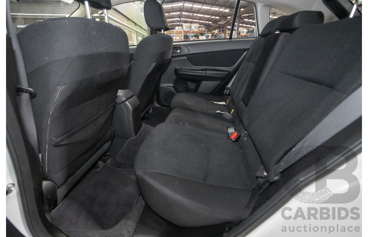07/2013 Subaru XV 2.0i-L (AWD) MY13 4D Wagon White 2.0L