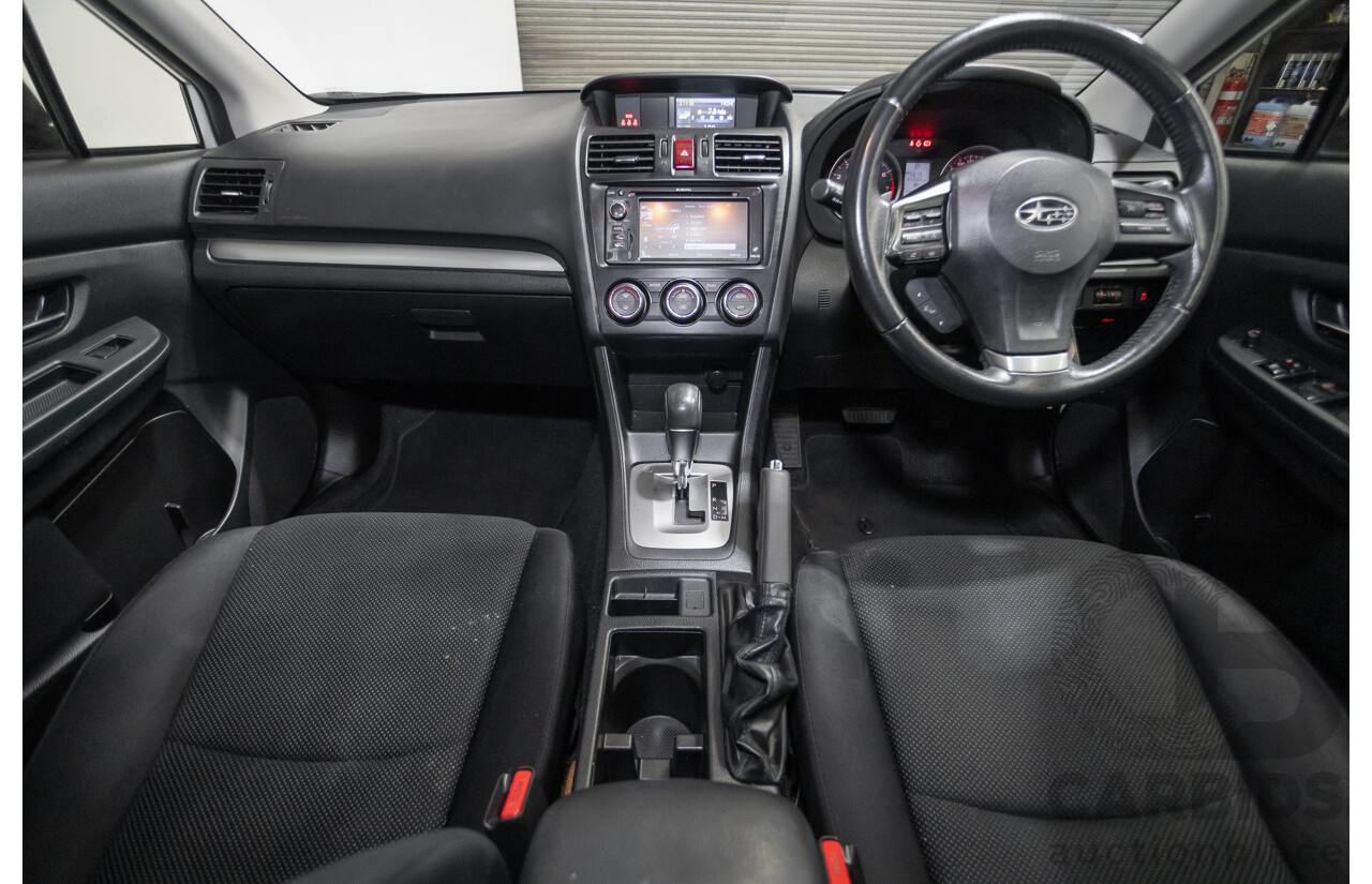 07/2013 Subaru XV 2.0i-L (AWD) MY13 4D Wagon White 2.0L