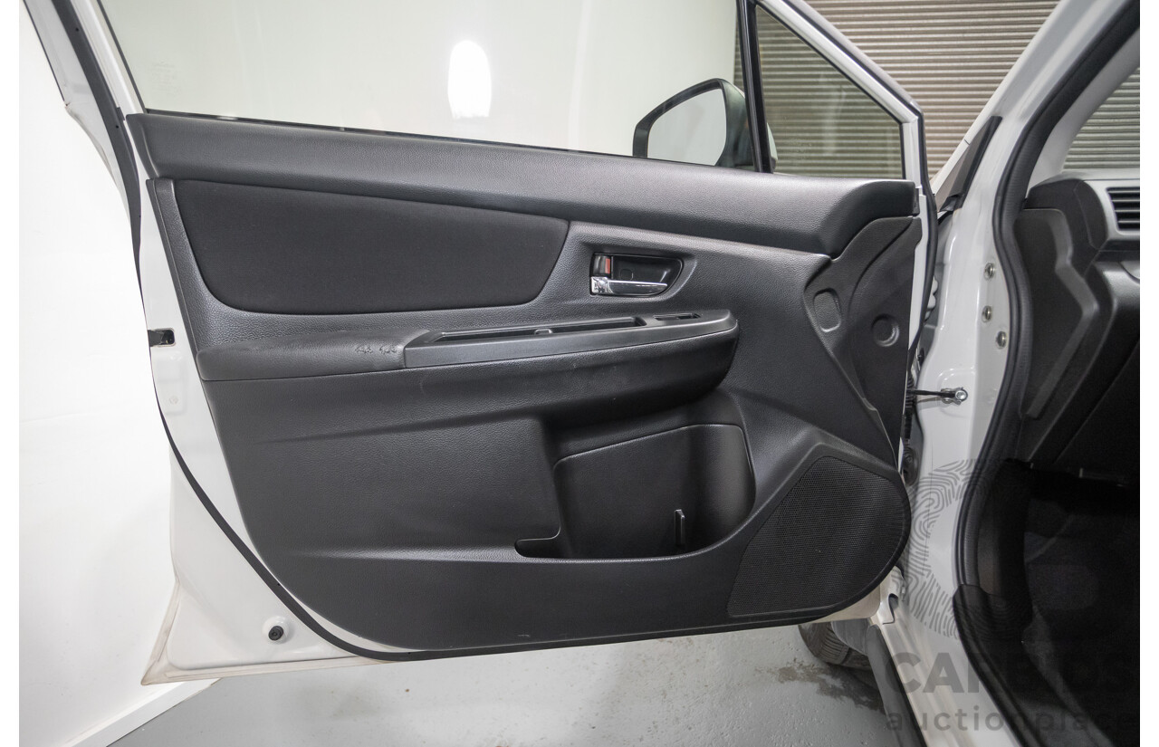 07/2013 Subaru XV 2.0i-L (AWD) MY13 4D Wagon White 2.0L