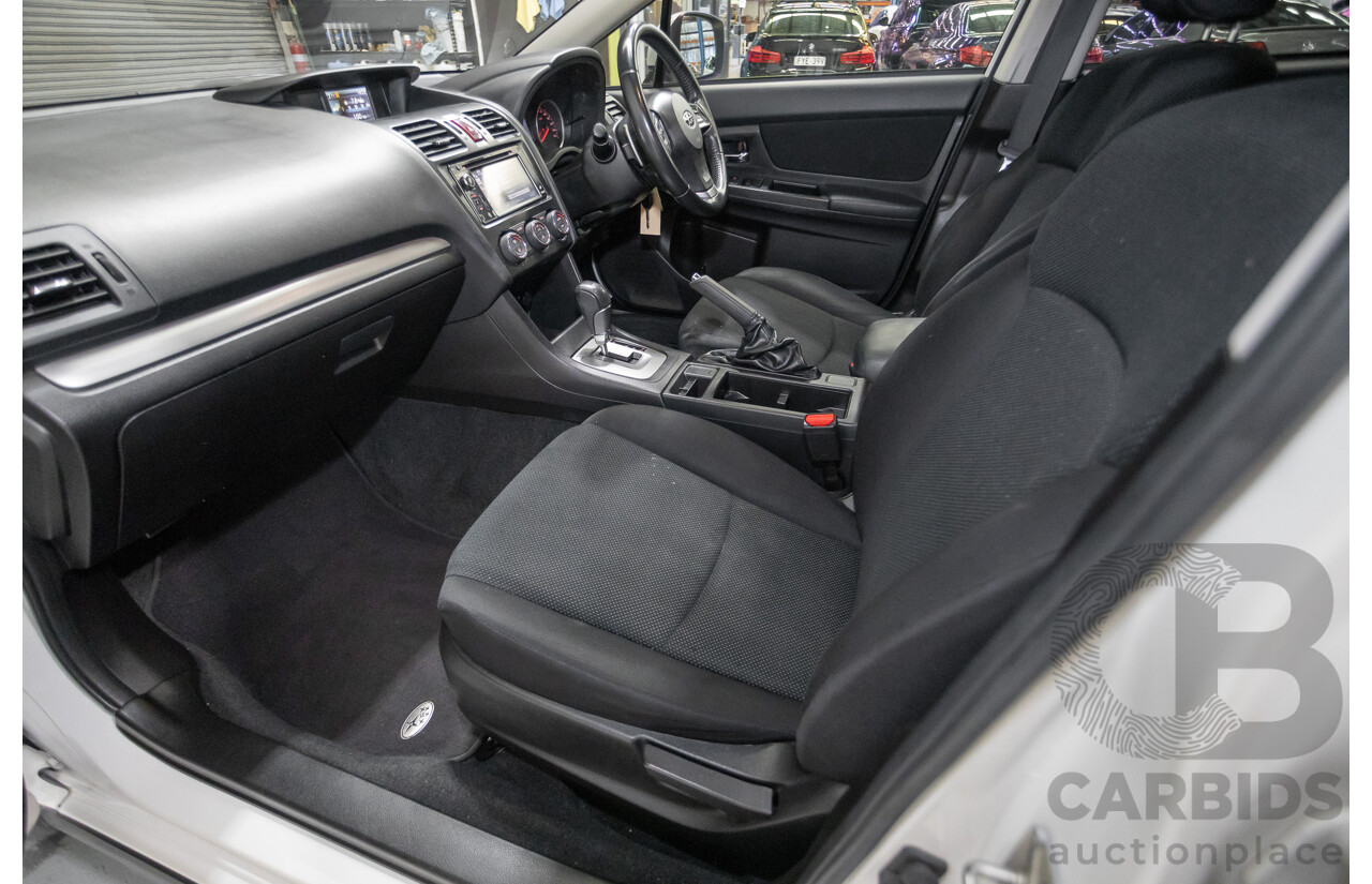 07/2013 Subaru XV 2.0i-L (AWD) MY13 4D Wagon White 2.0L