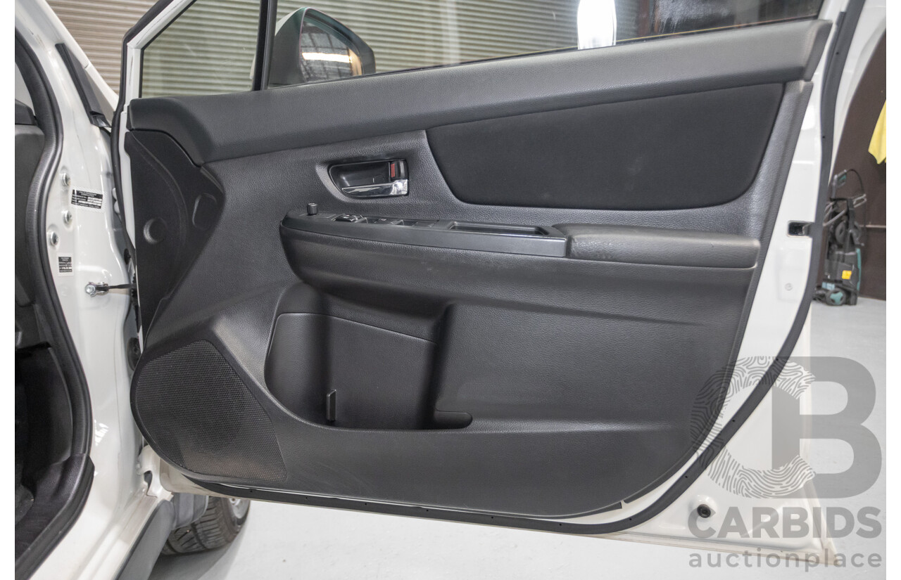 07/2013 Subaru XV 2.0i-L (AWD) MY13 4D Wagon White 2.0L