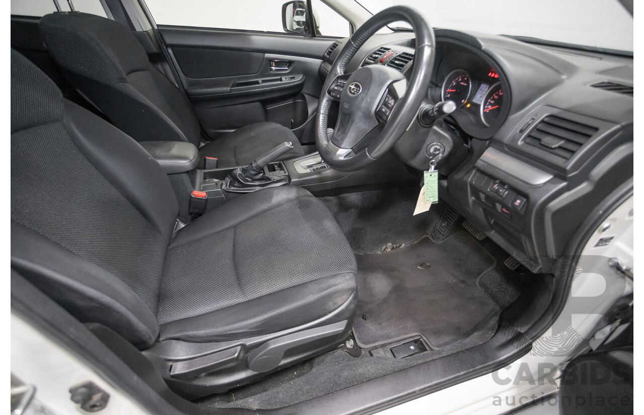 07/2013 Subaru XV 2.0i-L (AWD) MY13 4D Wagon White 2.0L