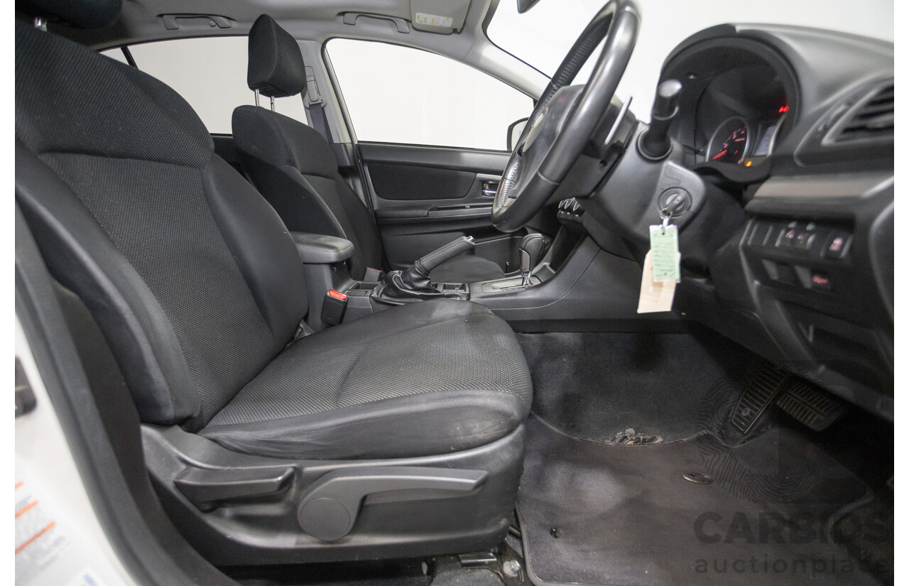 07/2013 Subaru XV 2.0i-L (AWD) MY13 4D Wagon White 2.0L