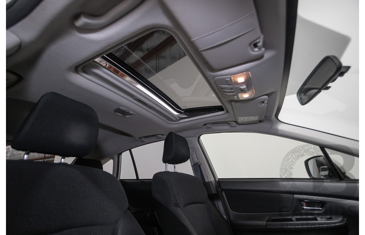 07/2013 Subaru XV 2.0i-L (AWD) MY13 4D Wagon White 2.0L