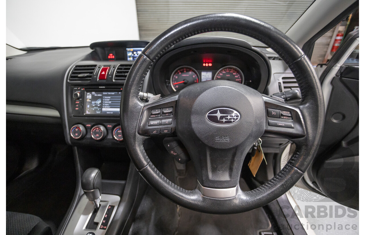 07/2013 Subaru XV 2.0i-L (AWD) MY13 4D Wagon White 2.0L