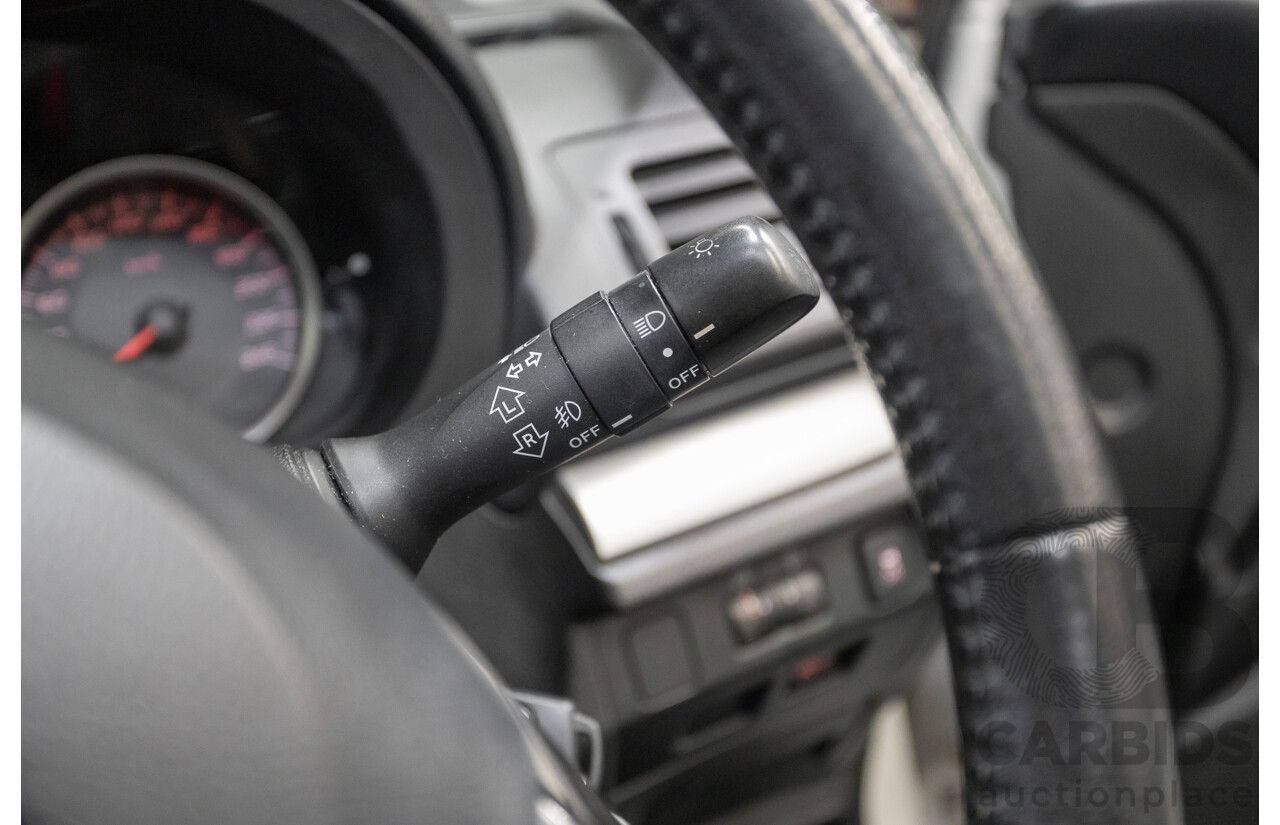 07/2013 Subaru XV 2.0i-L (AWD) MY13 4D Wagon White 2.0L