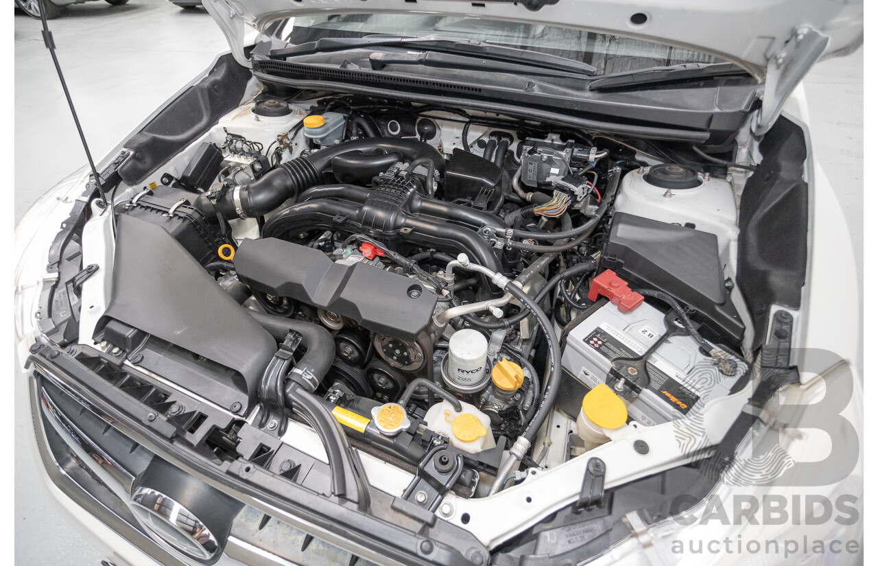 07/2013 Subaru XV 2.0i-L (AWD) MY13 4D Wagon White 2.0L