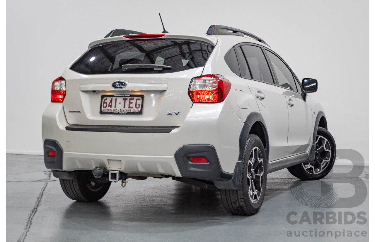 07/2013 Subaru XV 2.0i-L (AWD) MY13 4D Wagon White 2.0L
