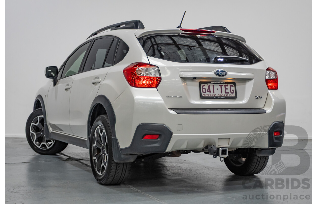 07/2013 Subaru XV 2.0i-L (AWD) MY13 4D Wagon White 2.0L