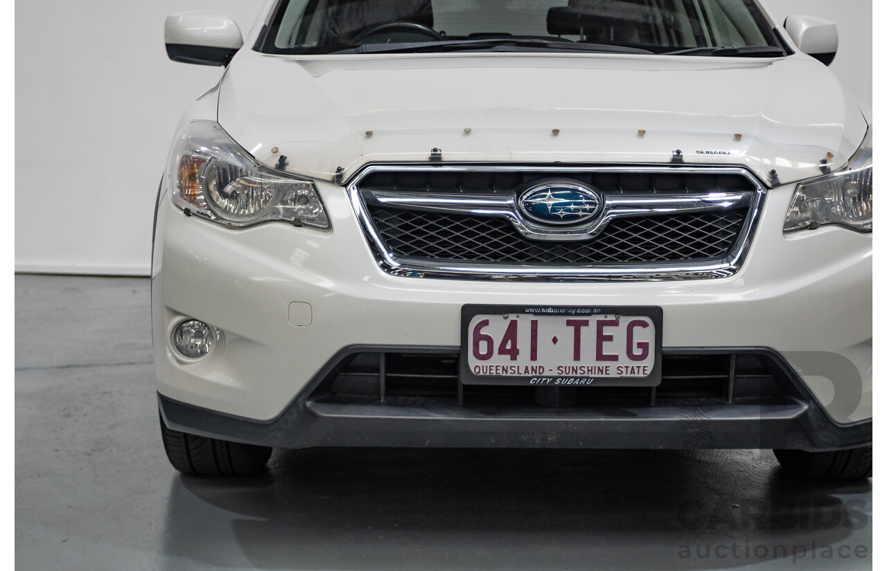 07/2013 Subaru XV 2.0i-L (AWD) MY13 4D Wagon White 2.0L