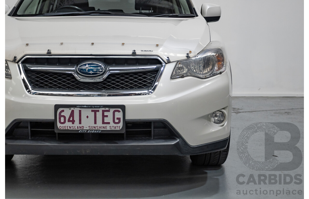 07/2013 Subaru XV 2.0i-L (AWD) MY13 4D Wagon White 2.0L