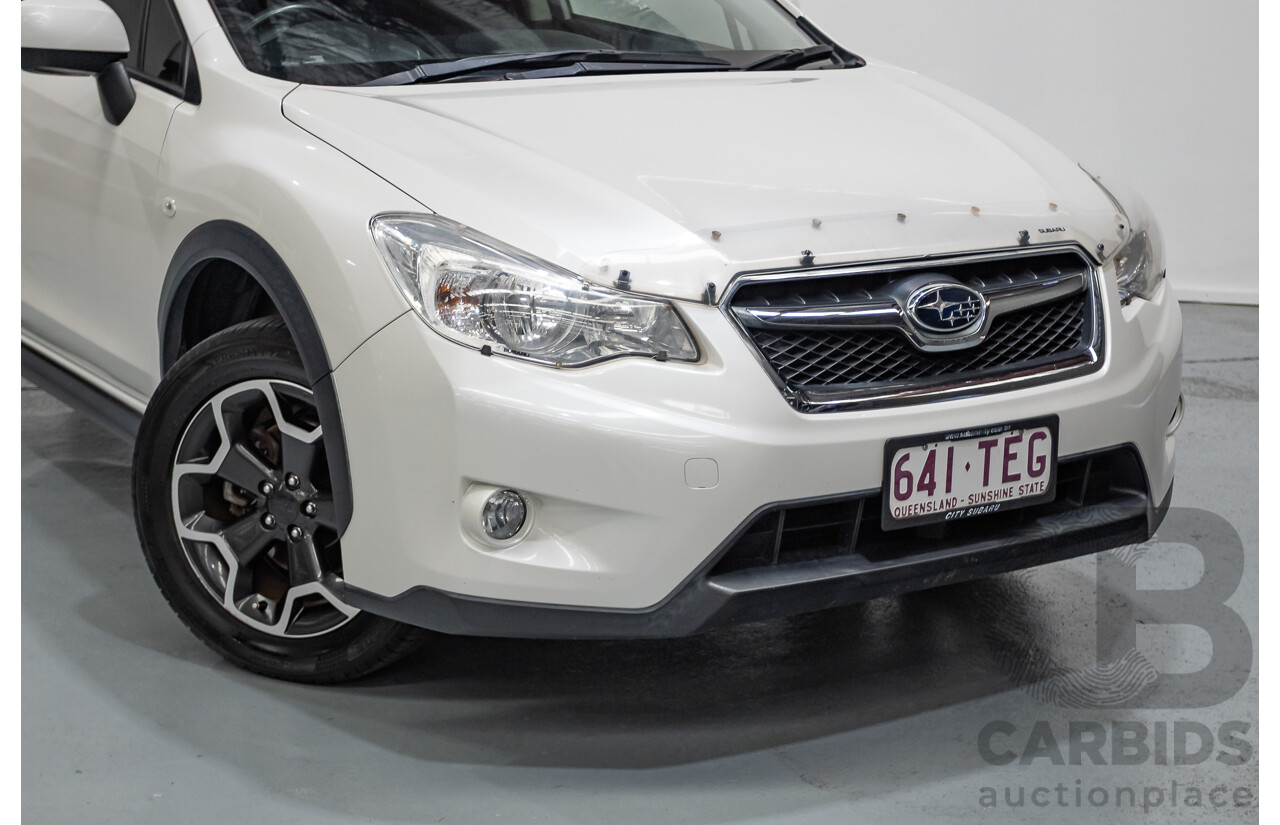 07/2013 Subaru XV 2.0i-L (AWD) MY13 4D Wagon White 2.0L