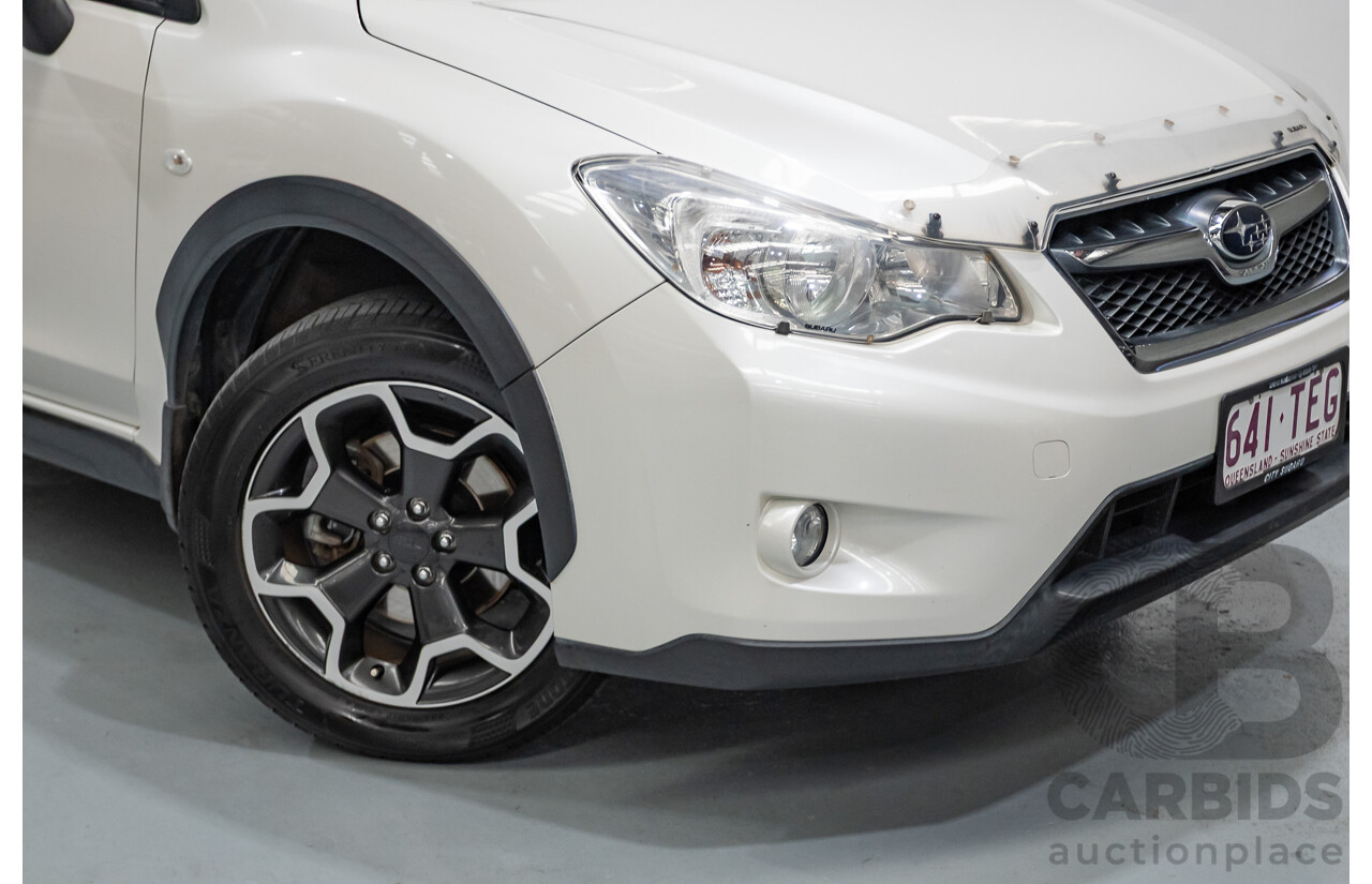 07/2013 Subaru XV 2.0i-L (AWD) MY13 4D Wagon White 2.0L