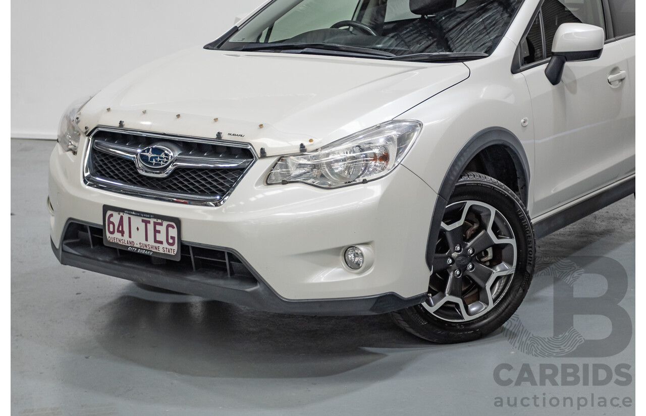 07/2013 Subaru XV 2.0i-L (AWD) MY13 4D Wagon White 2.0L
