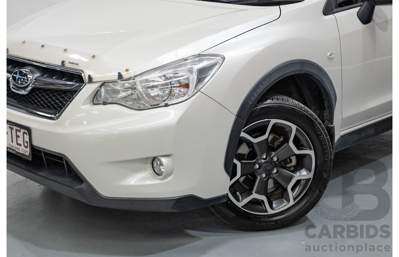 07/2013 Subaru XV 2.0i-L (AWD) MY13 4D Wagon White 2.0L
