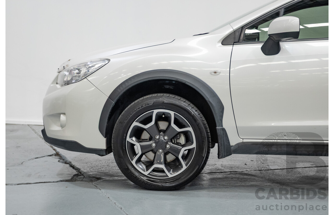 07/2013 Subaru XV 2.0i-L (AWD) MY13 4D Wagon White 2.0L