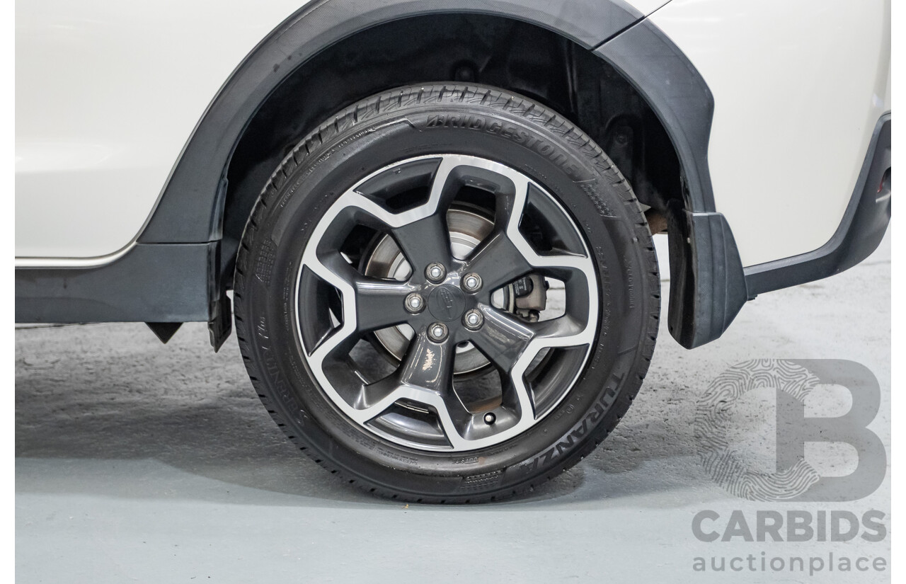 07/2013 Subaru XV 2.0i-L (AWD) MY13 4D Wagon White 2.0L
