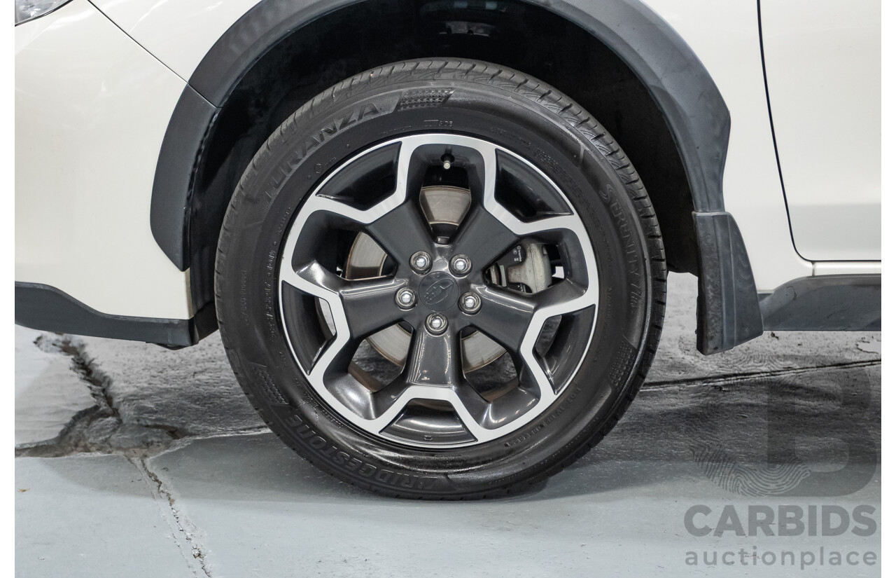 07/2013 Subaru XV 2.0i-L (AWD) MY13 4D Wagon White 2.0L