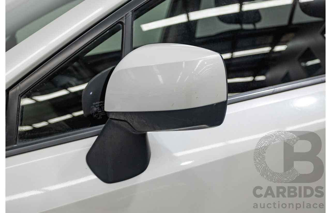 07/2013 Subaru XV 2.0i-L (AWD) MY13 4D Wagon White 2.0L