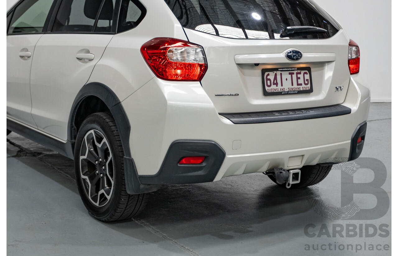 07/2013 Subaru XV 2.0i-L (AWD) MY13 4D Wagon White 2.0L