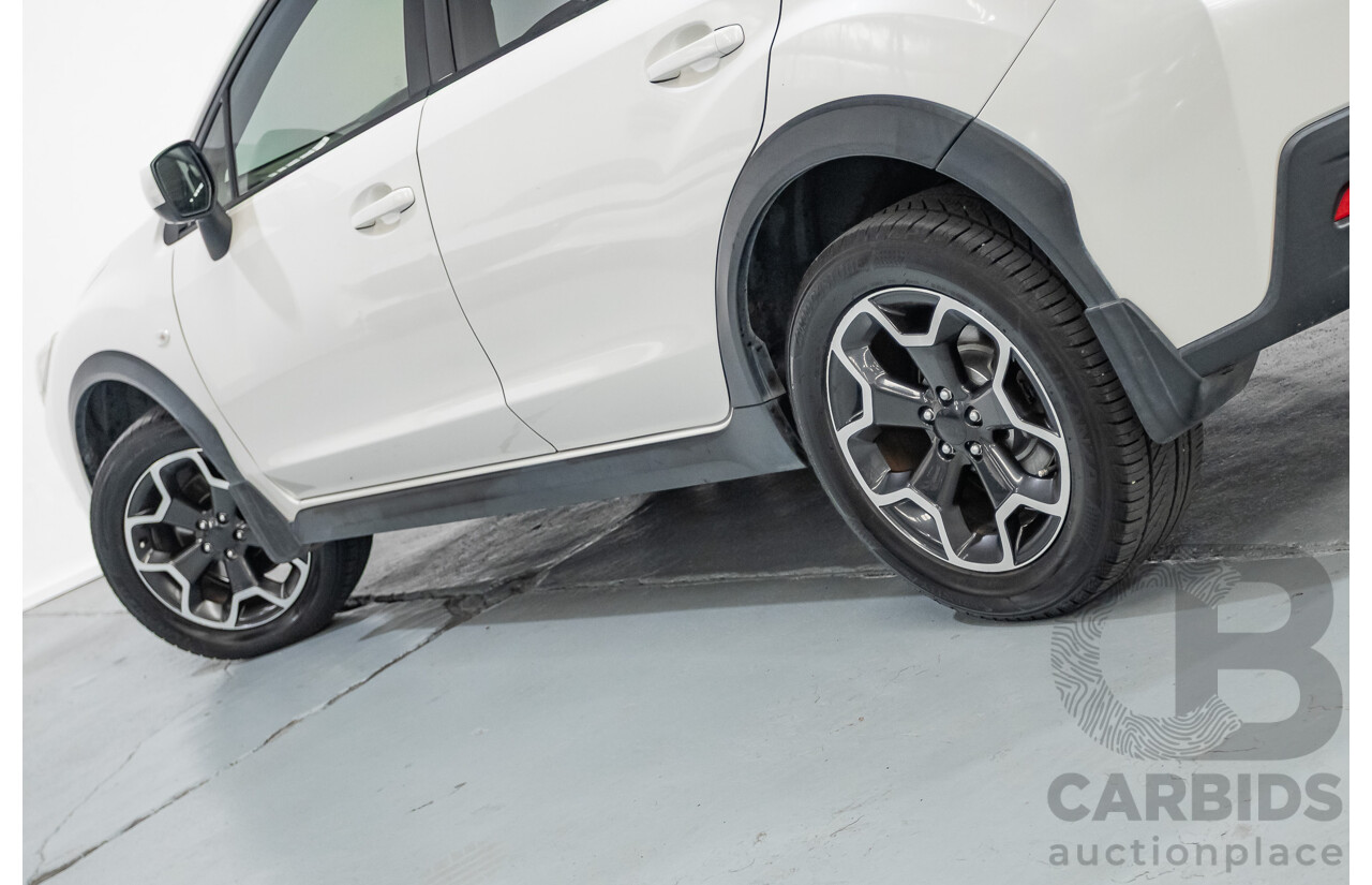07/2013 Subaru XV 2.0i-L (AWD) MY13 4D Wagon White 2.0L