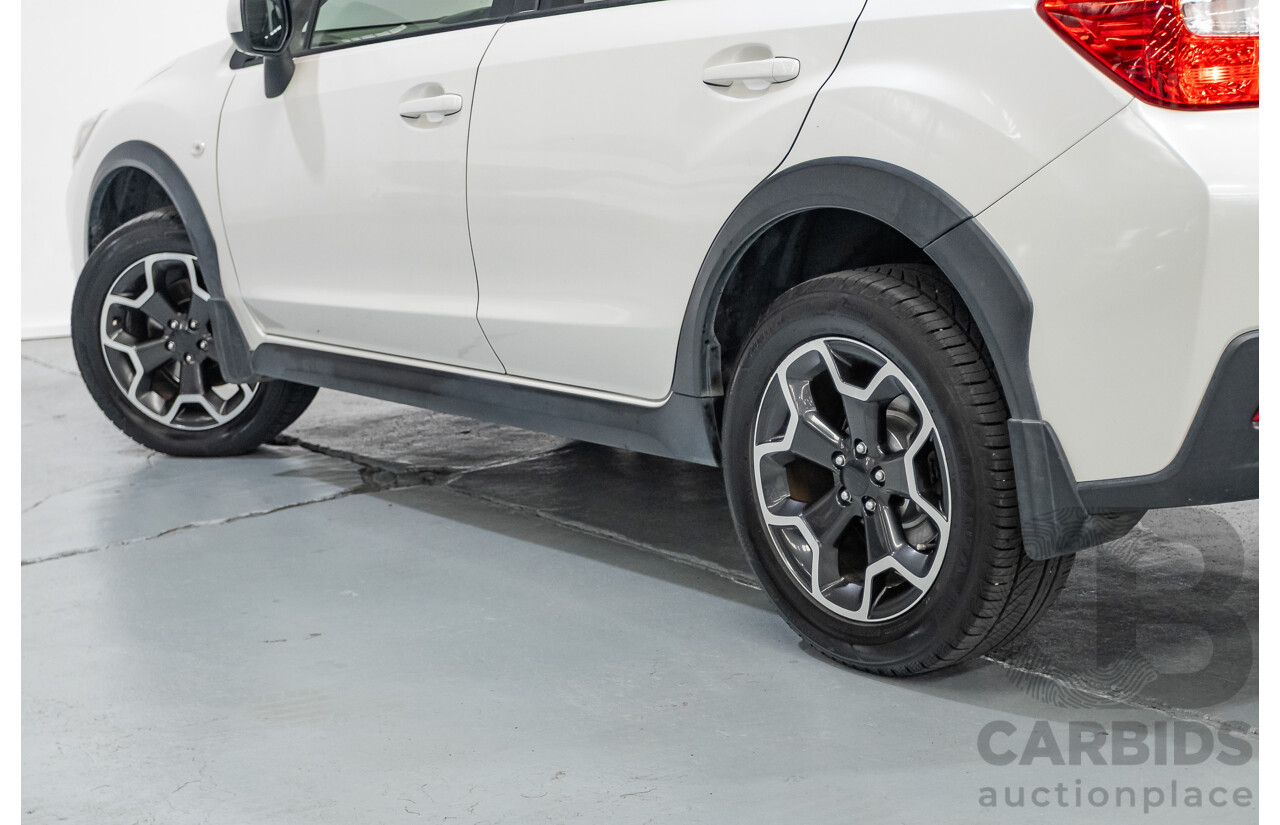 07/2013 Subaru XV 2.0i-L (AWD) MY13 4D Wagon White 2.0L