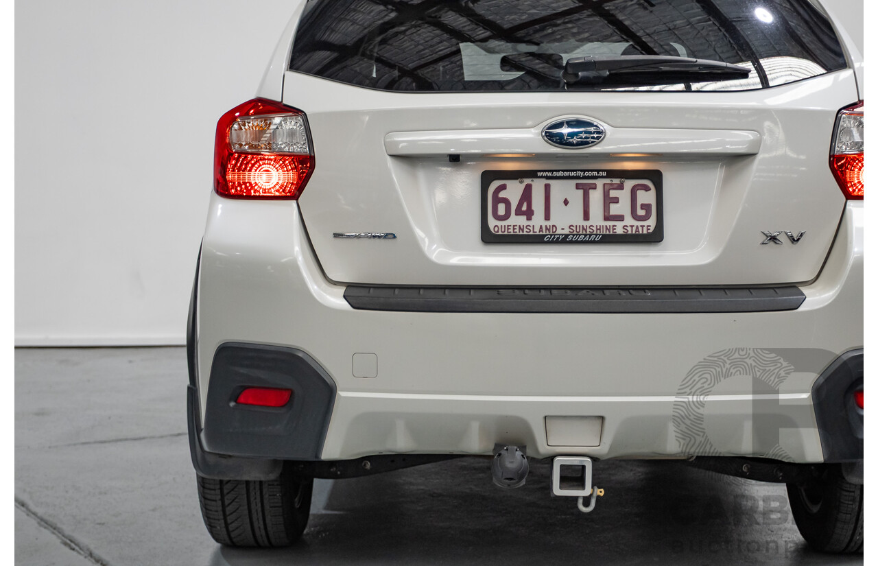 07/2013 Subaru XV 2.0i-L (AWD) MY13 4D Wagon White 2.0L